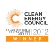 CEC solar design and installation award 2012 winner