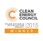 CEC solar design and installation award 2015 winner