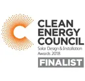 CEC solar design and installation awards 2018 fanalist