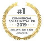 best commercial solar installer winner 2019