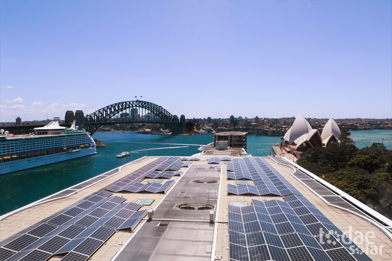 Pullman Sydney Quay Grand 100kW Solar Installation